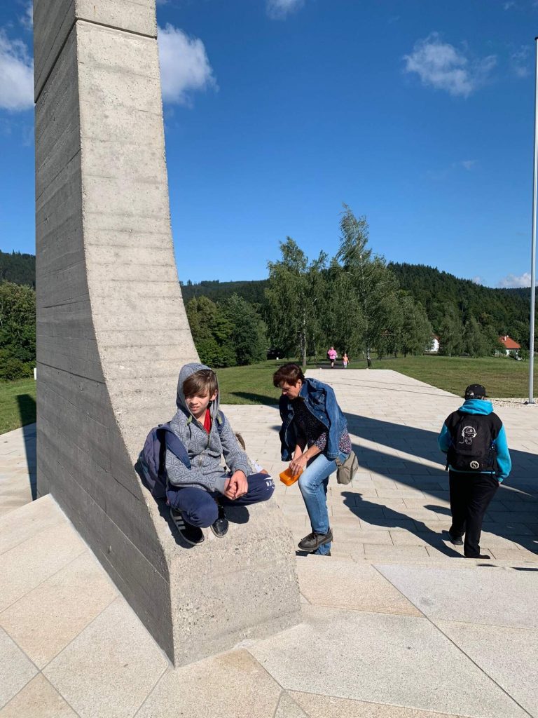 Návštěva památníku Ploština